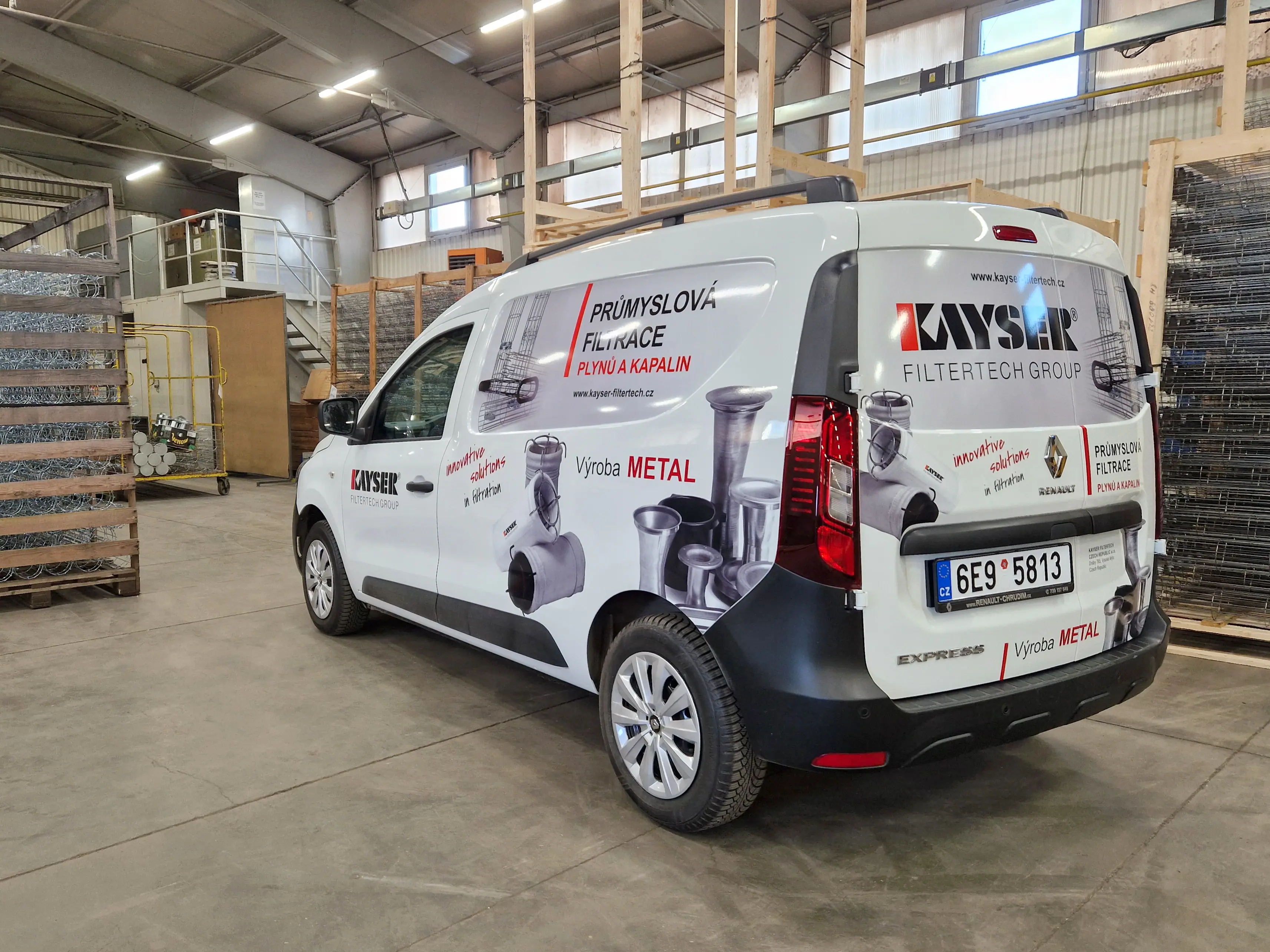 Polepy vozidel a wrapping - realizace 11