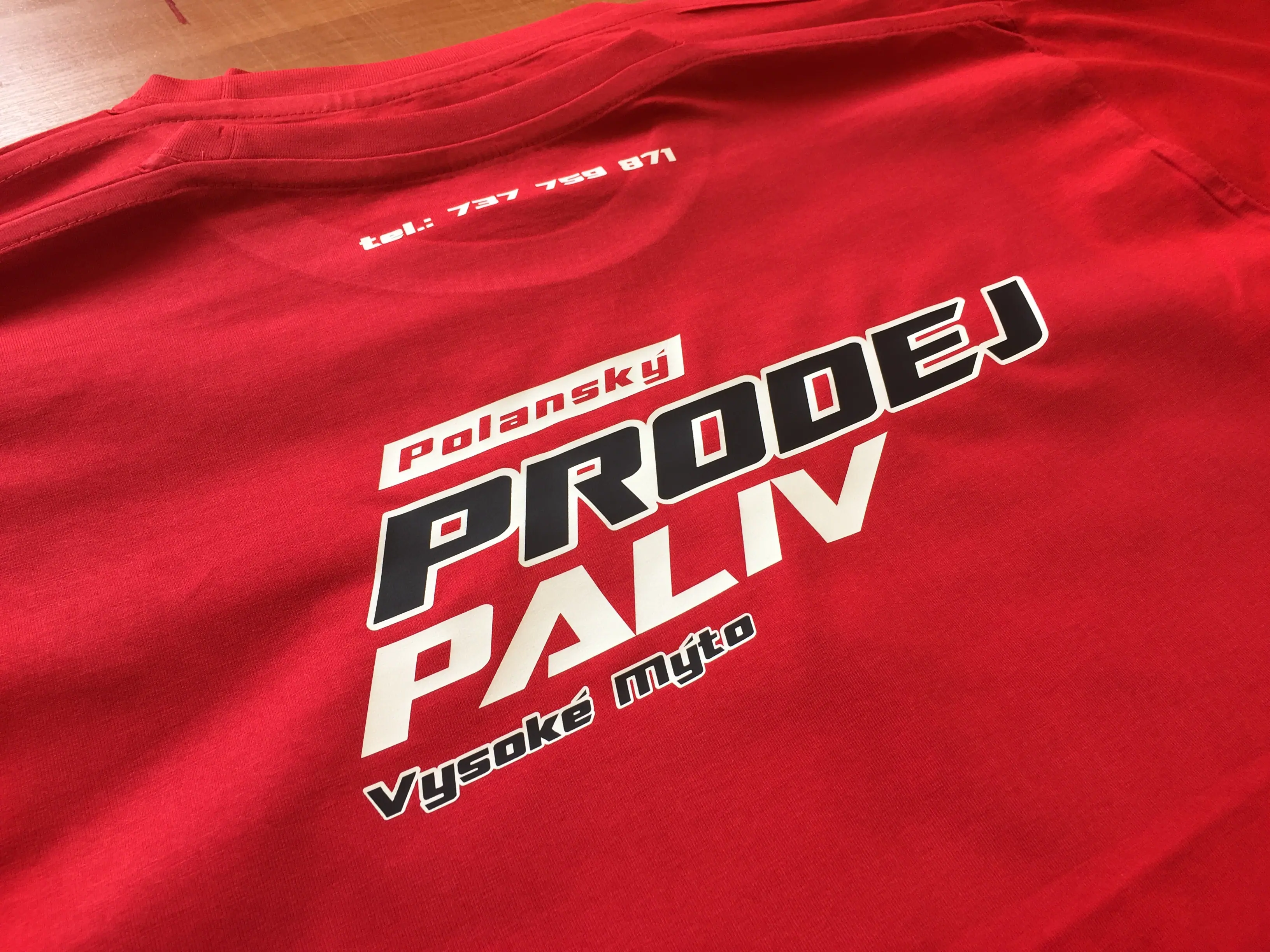 Potisk textilu - realizace 9